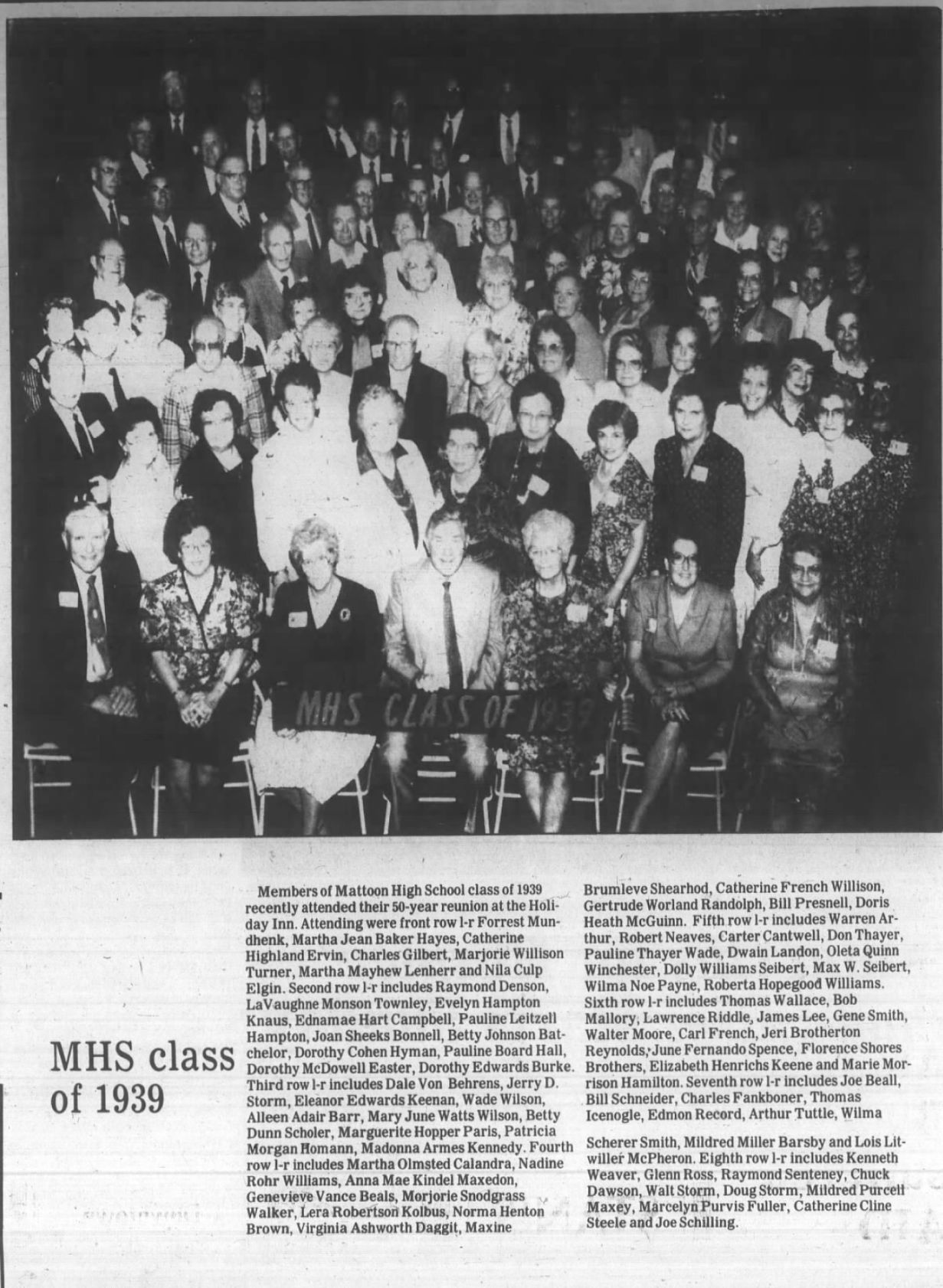 MHS class of 1939